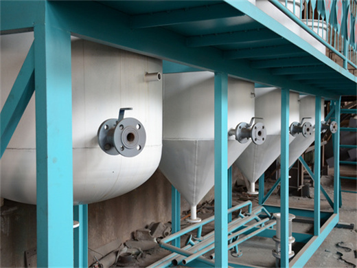 Usine de traitement d’huile d’arachide de 30 à 50 t/j